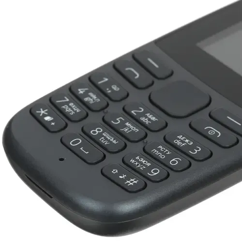 Мобильный телефон NOKIA 105 Dual SIM TA-1428 (charcoal)