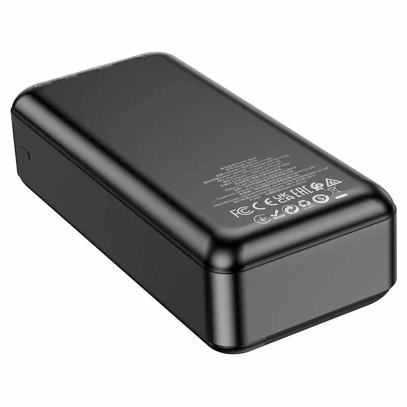 Внешний аккумулятор BOROFONE BJ27B (Black) 30000mAh 2USB 2.1A LED