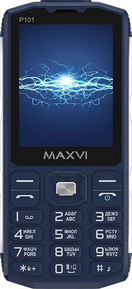 Мобильный телефон MAXVI P101 blue