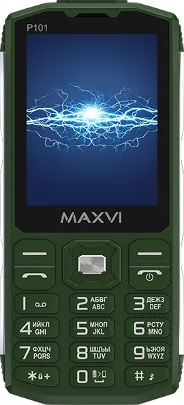 Мобильный телефон MAXVI P101 green