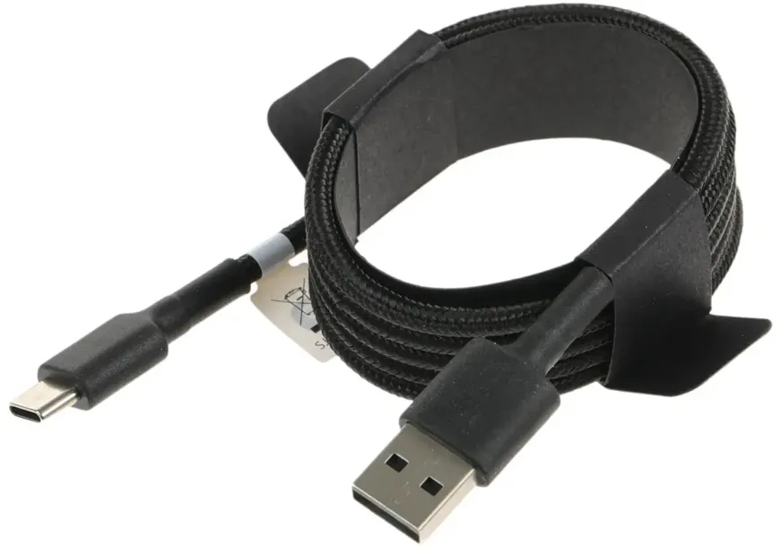 Кабель XIAOMI Mi Type-C Braided Cable (1m) (Black) (SJV4109GL)