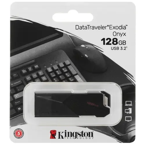 Флеш-драйв KINGSTON DT Exodia ONYX 128GB USB 3.2
