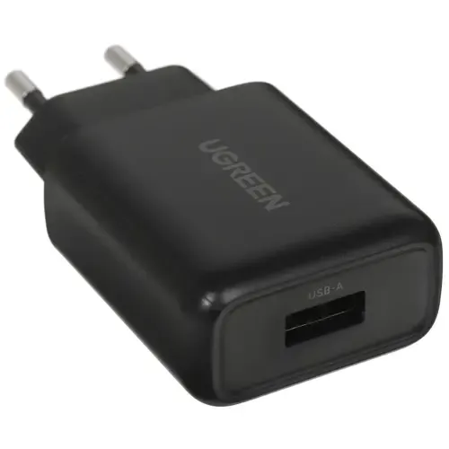 Зарядное устройство UGREEN CD122 18W USB QC 3.0 Charger (Black)
