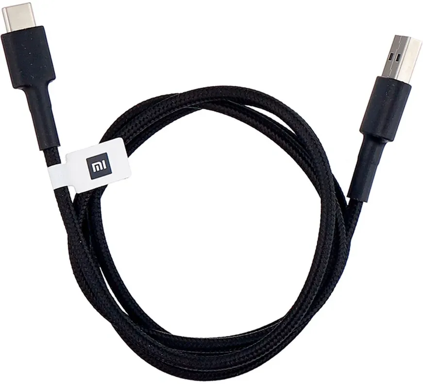 Кабель XIAOMI Mi Type-C Braided Cable black SJX10ZM 100см