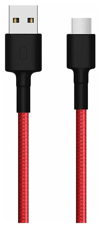 Кабель XIAOMI Mi Type-C Braided Cable red SJX10ZM 100см