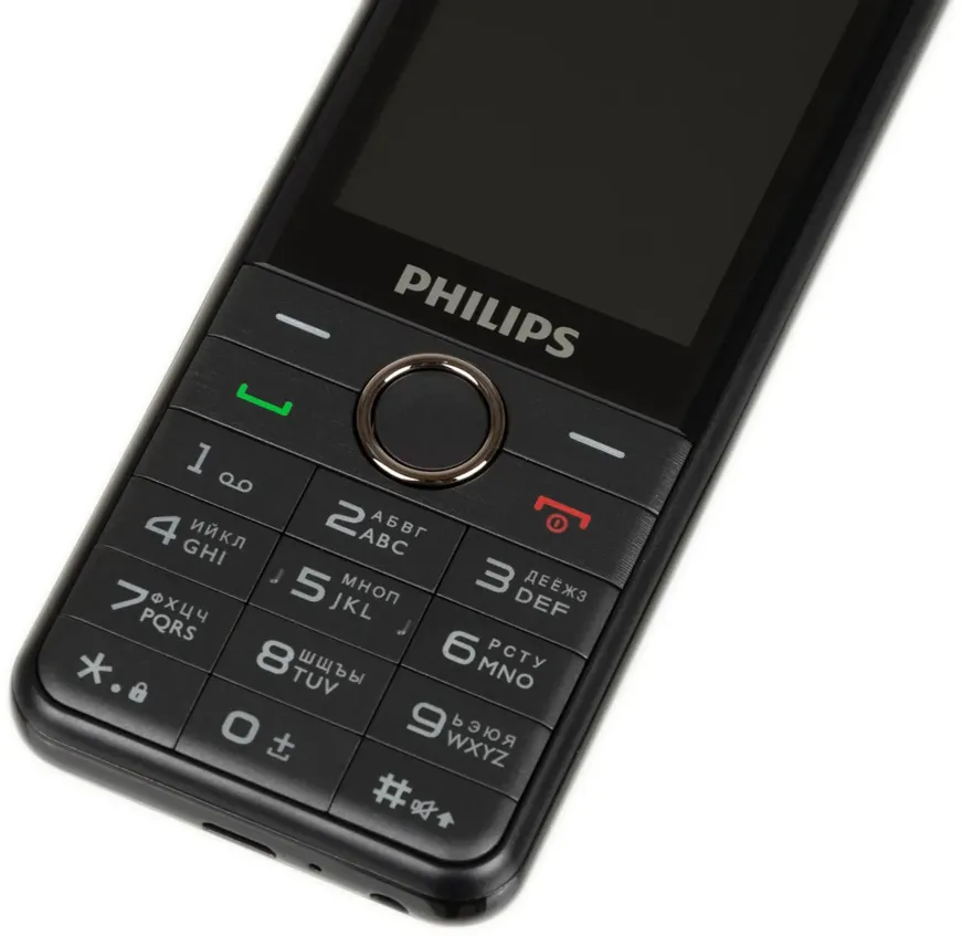 Мобильный телефон PHILIPS E172 Xenium (black)