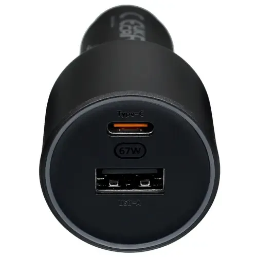 Автомобильное зарядное устройство XIAOMI Mi Ca rCharger 67W BHR6814GL (USB-A + Type-C)