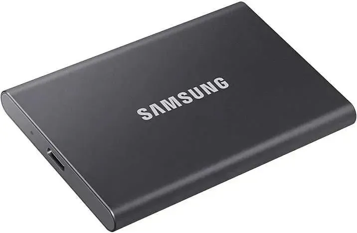 Внешний SSD SAMSUNG T7 1TB USB 3.2 GEN.2 GRAY (MU-PC1T0T/WW)