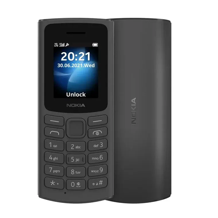 Мобильный телефон NOKIA 105 Dual SIM (charcoal) TA-1557
