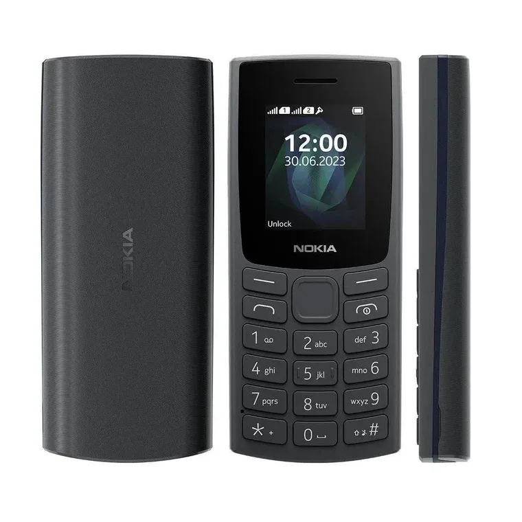 Мобильный телефон NOKIA 105 Dual SIM (charcoal) TA-1557