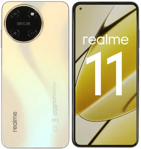 Смартфон REALME 11 4G 8/256Gb NFC (glory gold)