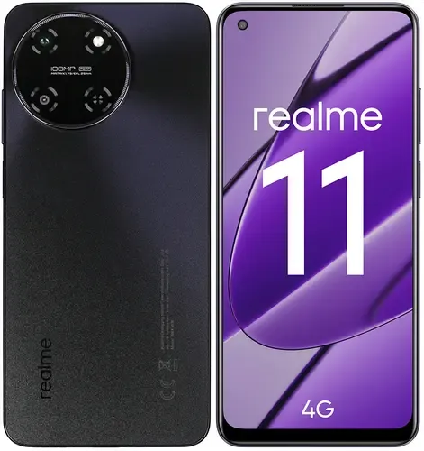 Смартфон REALME 11 4G 8/128Gb NFC (black)