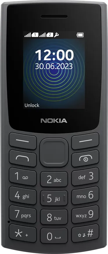 Мобильный телефон NOKIA 110 Dual SIM (charcoal) TA-1567