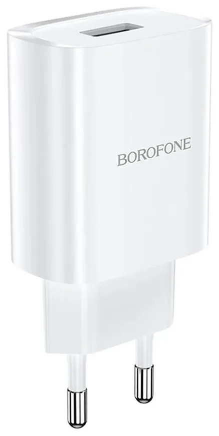 Сетевая зарядка BOROFONE BN1 2USB 2.1A (White)
