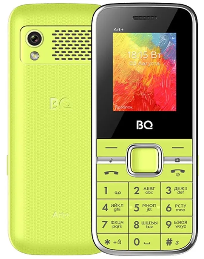 Мобильный телефон BQ BQM-1868 Art+ Green