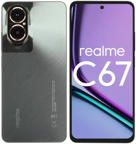 Смартфон REALME C67 6/128Gb NFC (black rock)