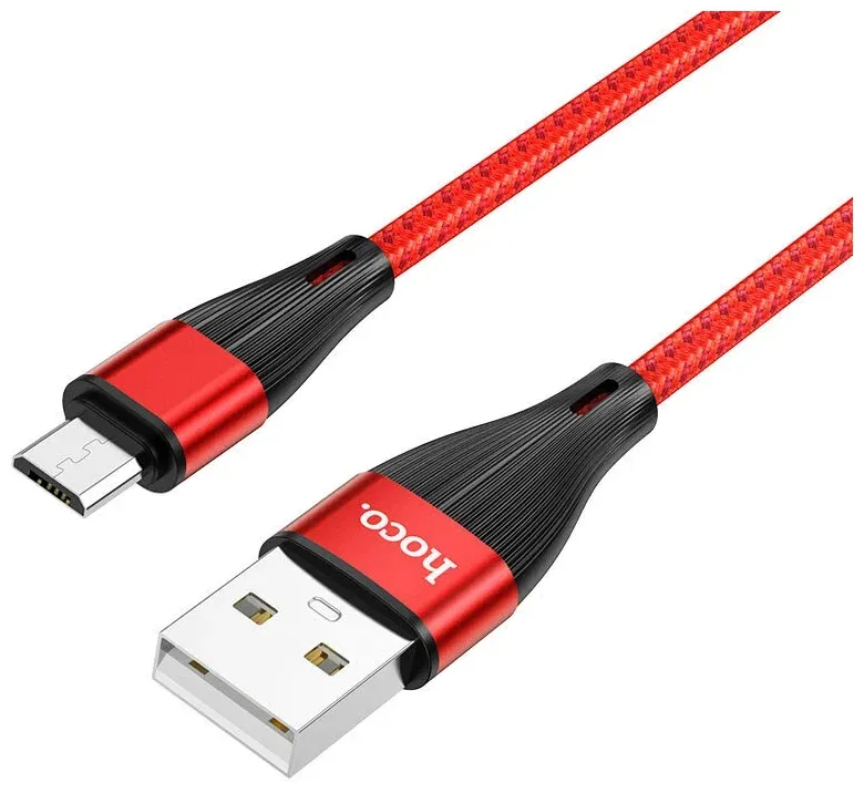 Кабель HOCO X57 micro USB Series 1m Red