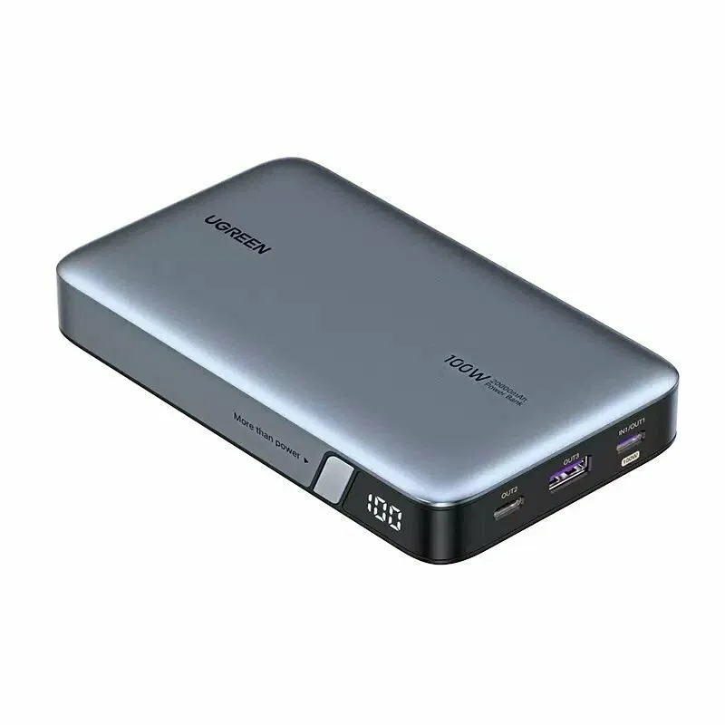 Внешний аккумулятор UGREEN 20000mAh 100W USB-C PB720 (25188)