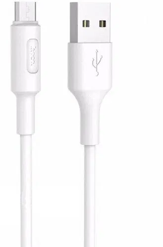 Кабель HOCO X25 micro USB Series 1m White