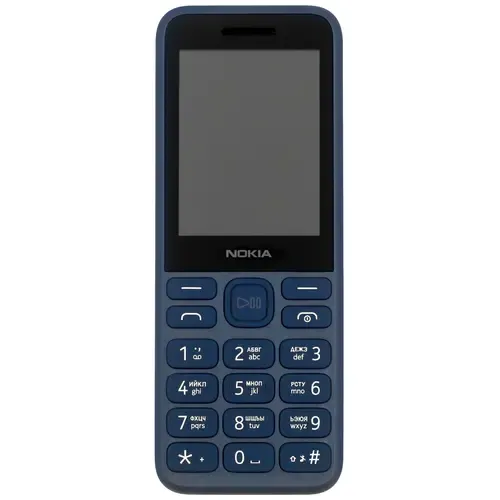 Мобильный телефон NOKIA 130 Dual SIM (dark blue) TA-1576