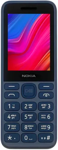 Мобильный телефон NOKIA 130 Dual SIM (dark blue) TA-1576