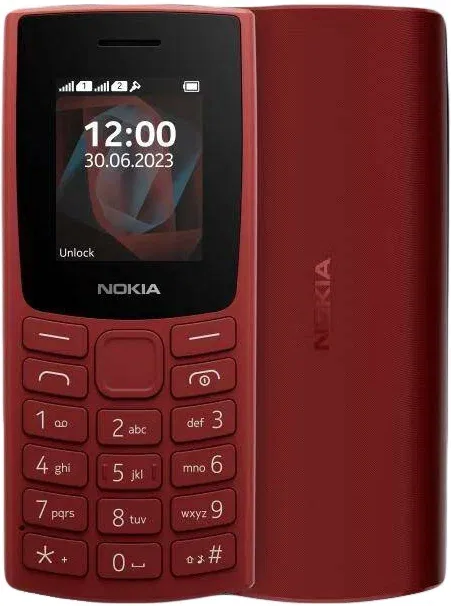 Мобильный телефон NOKIA 105 Dual SIM (red) TA-1557