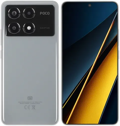 Смартфон POCO X6 Pro 5G 12/512GB (grey)