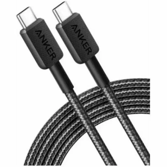 Кабель ANKER 310 USB-C to USB-C - 0.9m 240W Nylon (Black)