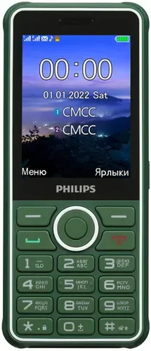 Мобильный телефон PHILIPS Xenium E2301 Green