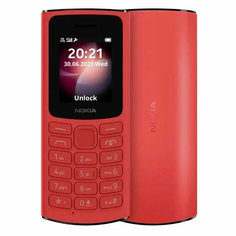 Мобильный телефон NOKIA 106 TA-1564 DS RED