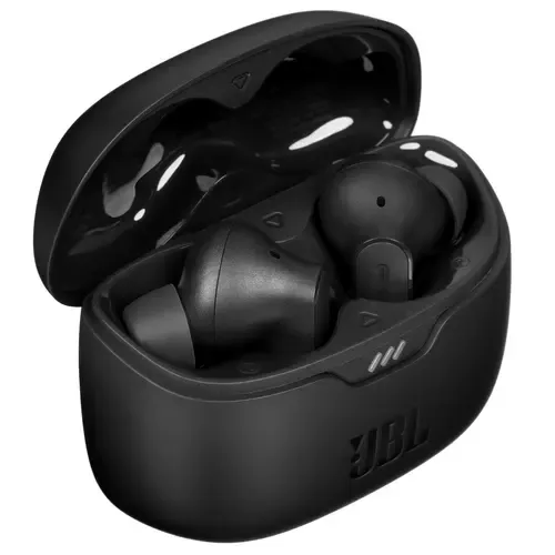 Наушники JBL TUNE BEAM Ghost black (JBLTBEAMGBLKAS)