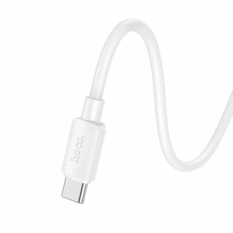 Кабель HOCO X96 USB 6.0A 100W для Type-C (White)