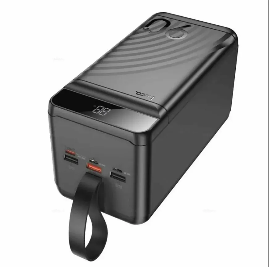 Внешний аккумулятор HOCO J123D 90000mAh 22.5W+PD20W 3USB 3.0A (Black)