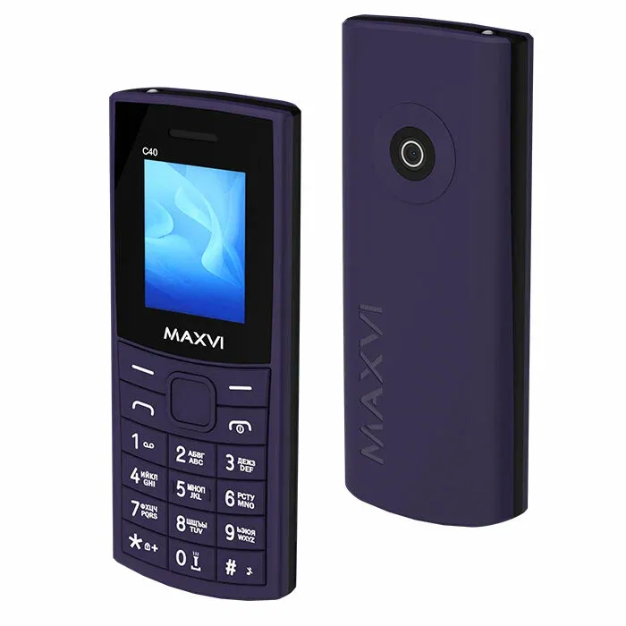 Мобильный телефон MAXVI C40 (Purple)