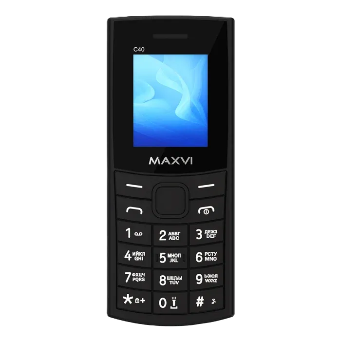 Мобильный телефон MAXVI C40 (black)