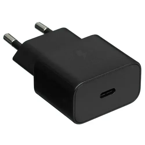 Сетевая зарядка SAMSUNG 25W Travel Adapter + Type-C cable Black EP-T2510 Черный