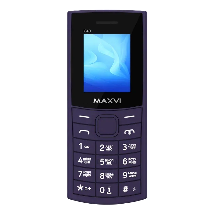 Мобильный телефон MAXVI C40 (Purple)