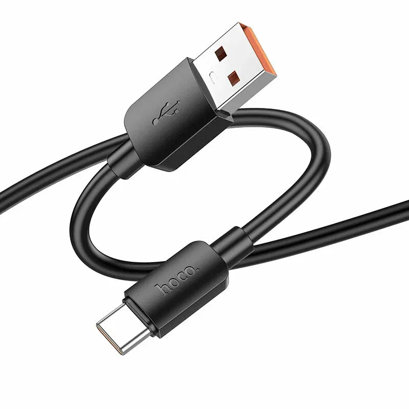 Кабель HOCO X96 USB 6.0A 100W для Type-C Black