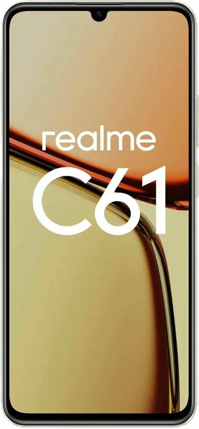 Смартфон REALME C61 6/128Gb NFC (sparkle gold)