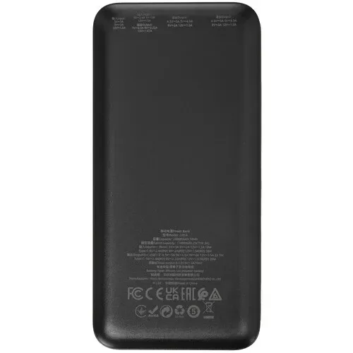 Внешний аккумулятор  HOCO J101A Astute 22.5W 20000mAh black