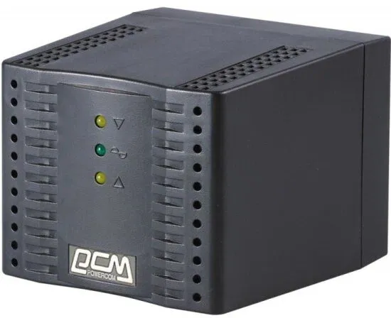 Стабилизатор напряжения POWERCOM TCA-2000 black