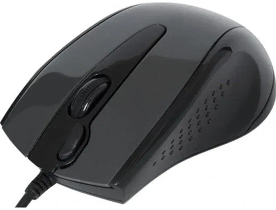 Мышь A4TECH N-500F black, USB