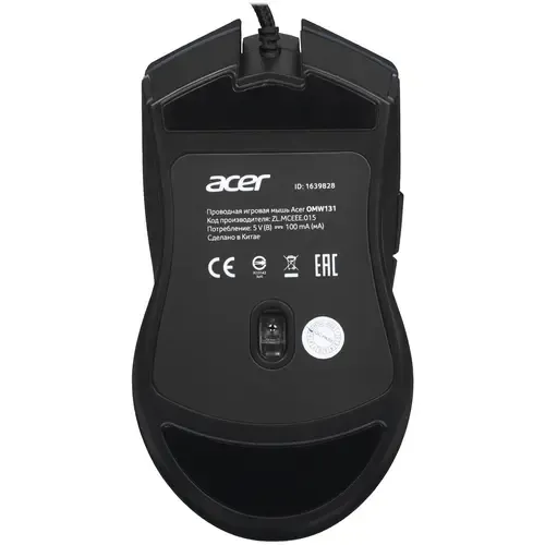 Мышь ACER OMW131 USB Black