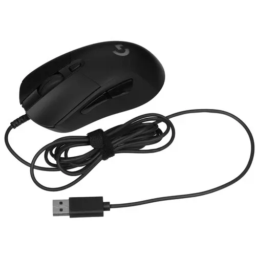 Мышь LOGITECH G403 HERO Black (16000dpi) USB2.0 (5but) 910-005636