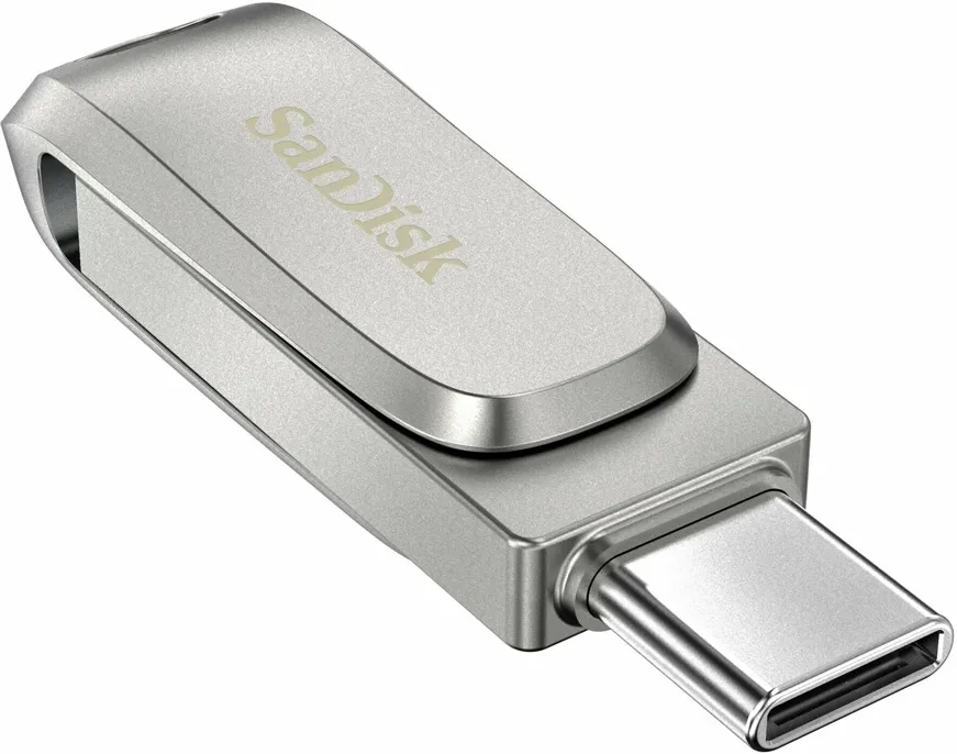 Флеш-драйв SANDISK 64GB USB-Type C Dual Drive Luxe