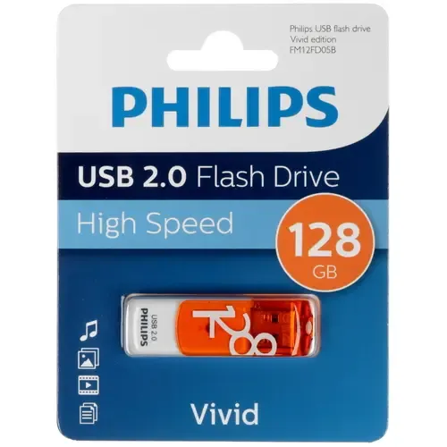 Флеш-драйв PHILIPS Vivid 128GB 2.0