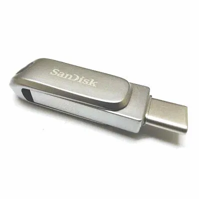 Флеш-драйв SANDISK 64GB USB-Type C Dual Drive Luxe